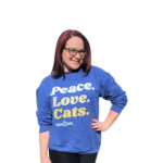 Peace Love Cats Crewneck