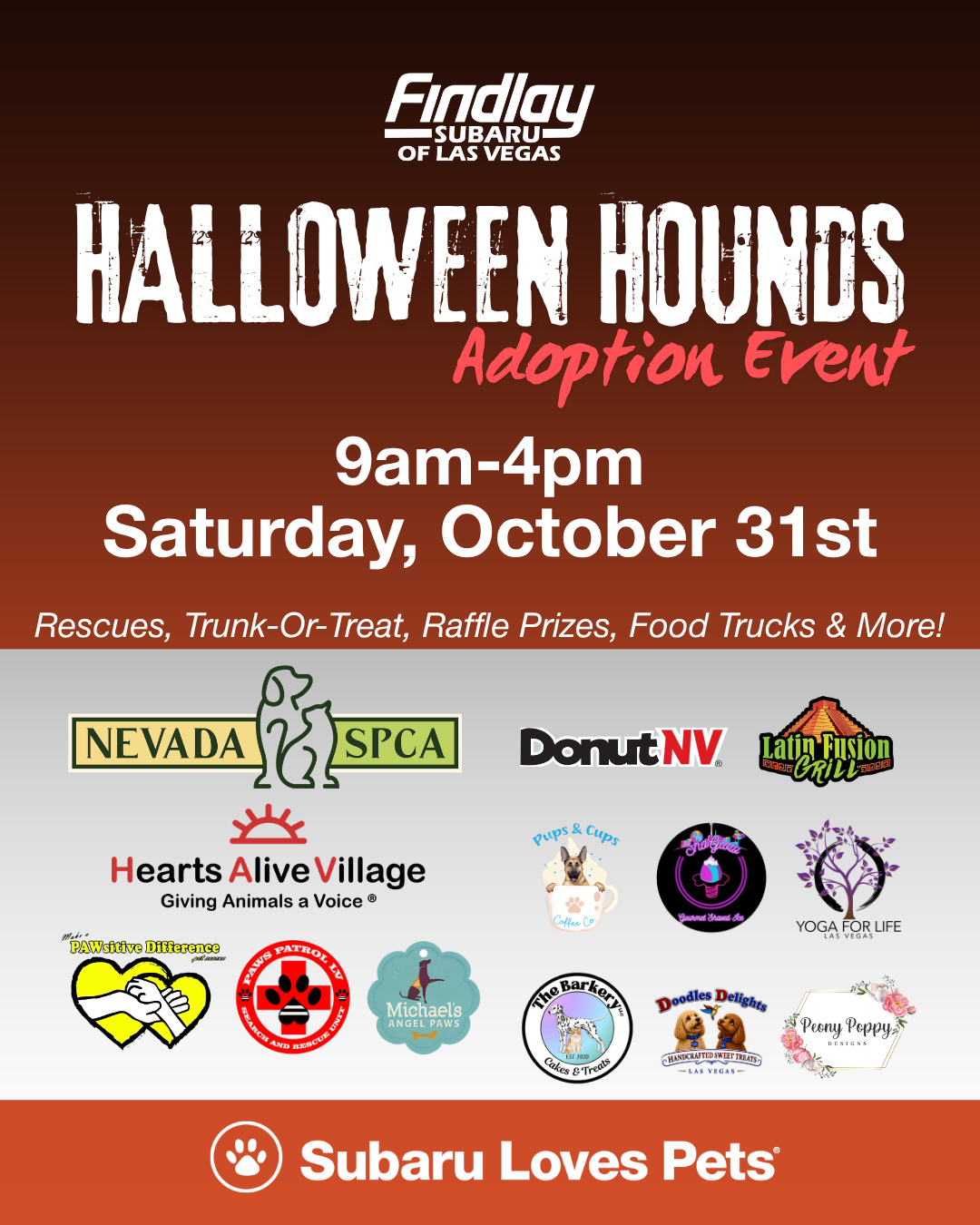 Halloween Hounds presented by Findlay Subaru of Las Vegas Halloween Hounds presented by Findlay Subaru of Las Vegas
