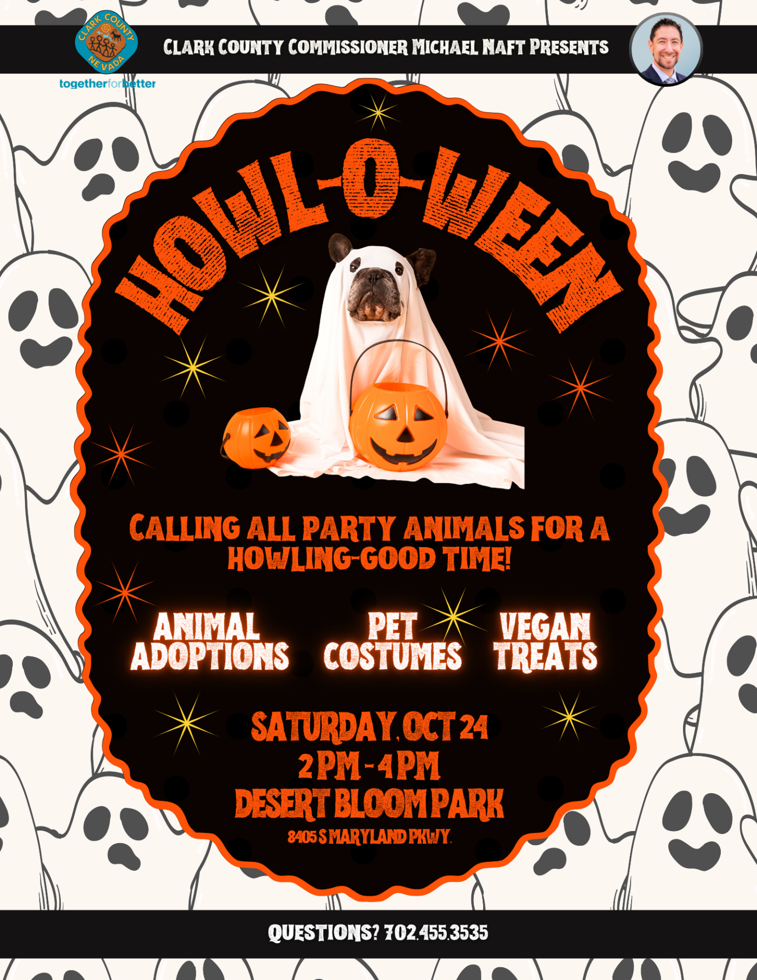 Clark County Commissioner Michael Naft Presents Howl-O-Ween